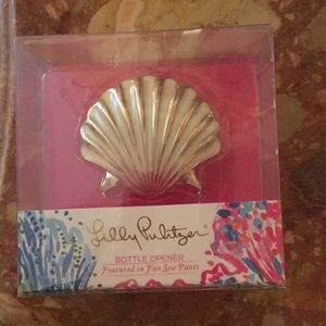 Lilly pulitzer fan sea pants bottle opener